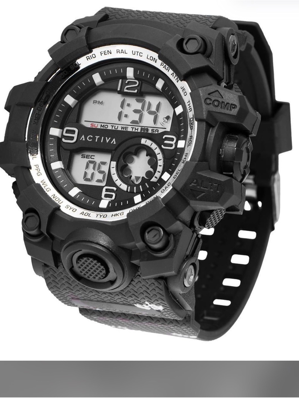 Activa Black Digital Endurance
X Invicta Men's Digital Watch 54.5mm Black